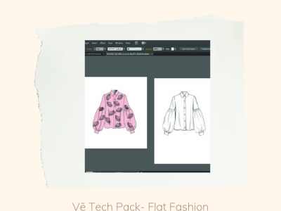 Khóa học vẽ Tech Pack/ Flat Fashion