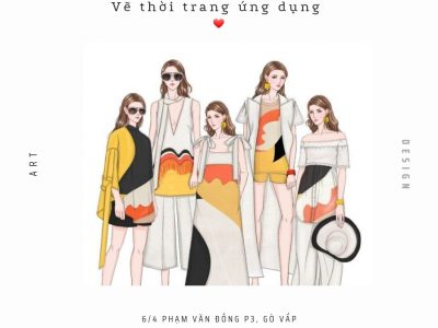 Khóa vẽ thời trang ứng dụng trên máy tính